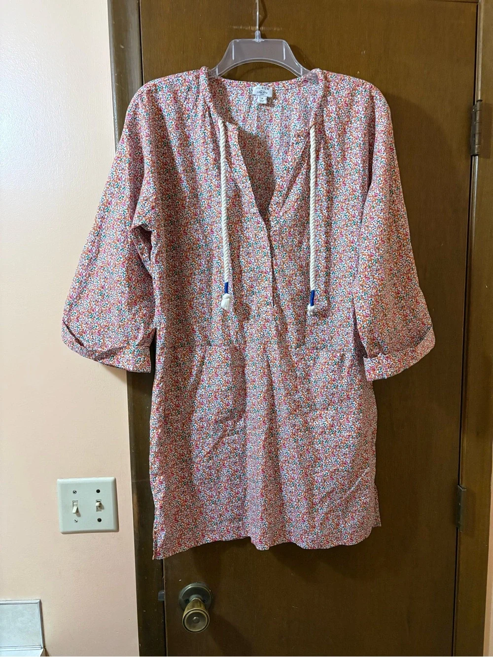 J. Crew Liberty Fabric Eloise Floral Beach Cover-up Dress